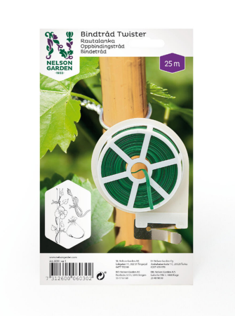Bindtråd med avbitare 25m