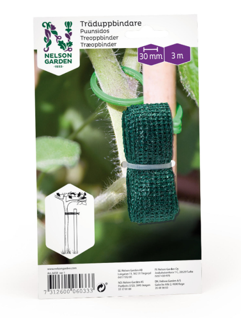 Träduppbindare plastväv 3m
