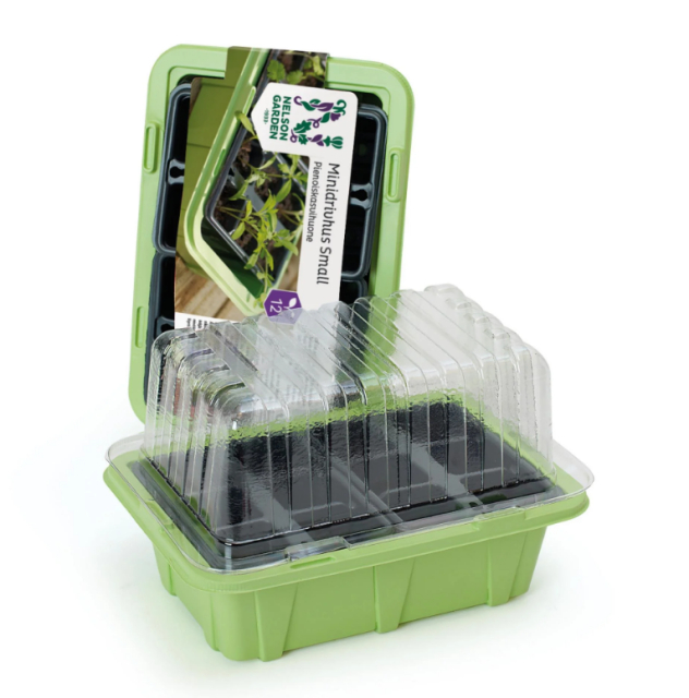 Minidrivhus small med 12 krukor