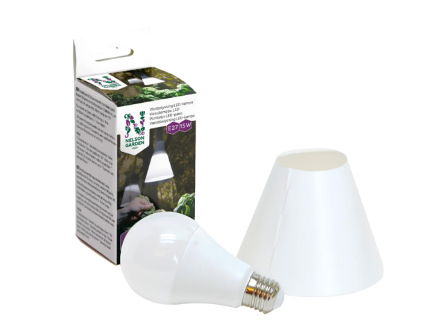 Växtbelysning, LED 15W med skärm