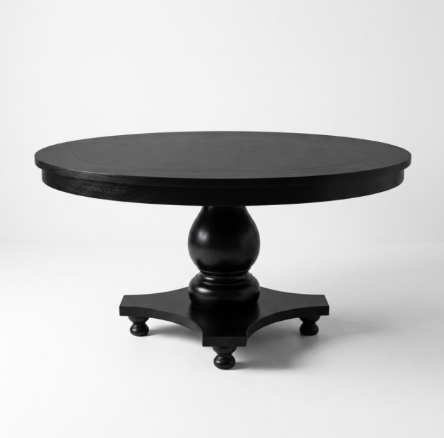 Matbord Bisque Black NXT 152x76 cm