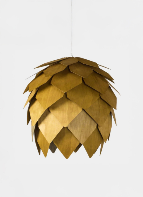 Taklampa trä natur Ø 60cm Olsson & Jensen