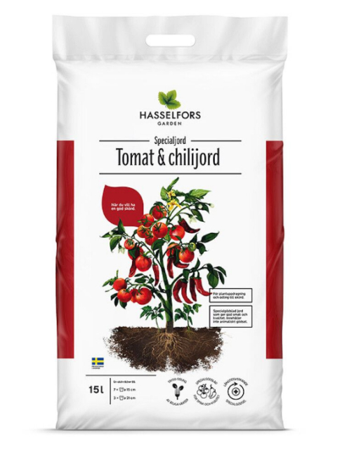Tomat & Chilijord 15L Hasselfors