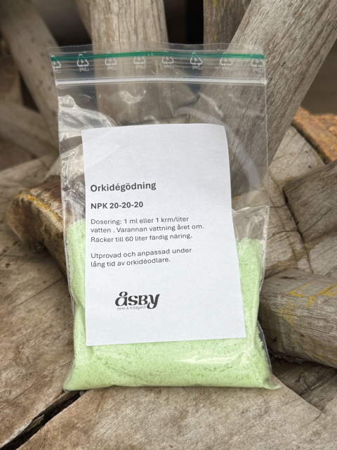 Orkidénäring till 60 liter