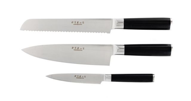 Knivset Karimatto 3 delar