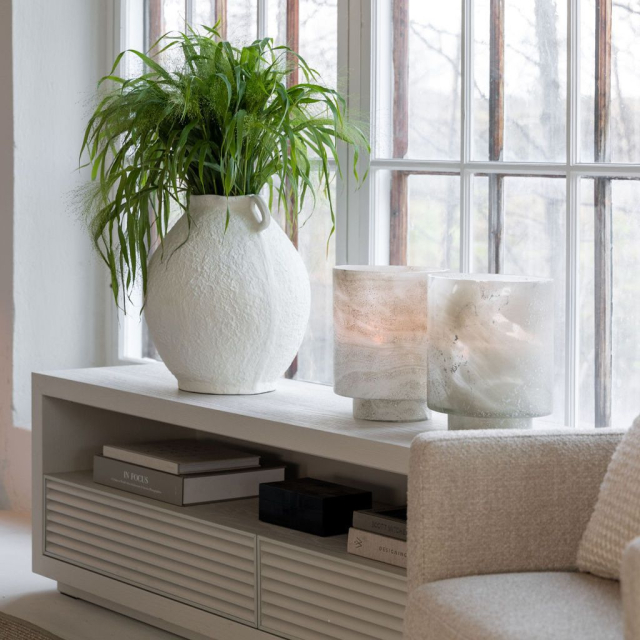 Ljuslykta Reef Pale Sand 31x24 cm Artwood