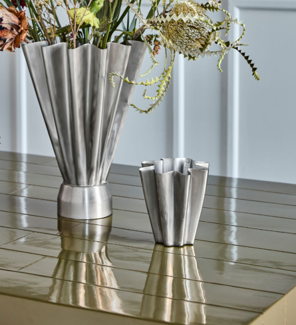 Vas Silver Finish