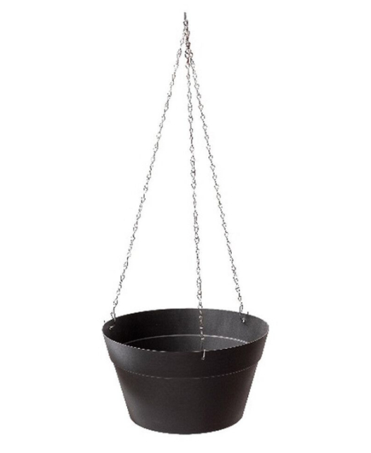 Hängampel Plain 30cm svart