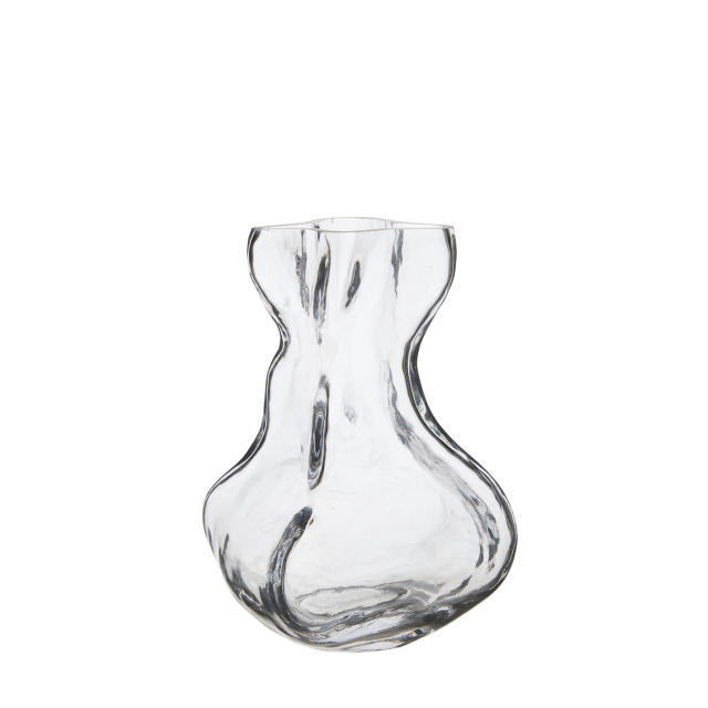 Vas glas klar 18x22 cm