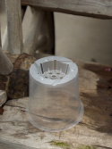 Orkidékruka transparent 15 cm