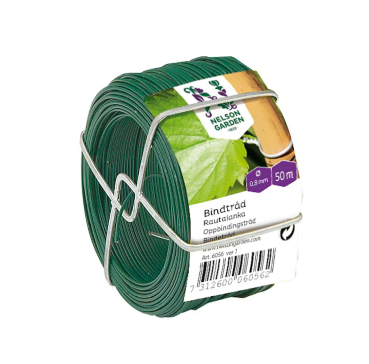 Bindtråd grön 0,8mm 50m i gruppen Odling & Växttillbehör / Uppbindning hos Åsby Hem & Trädgård (103092)