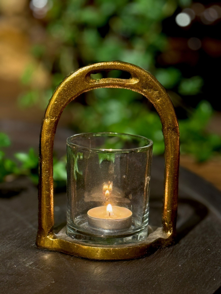 Ljuslykta stigbygel i gruppen Inredning / Ljusstakar & Ljuslyktor hos Åsby Hem & Trädgård (159376)