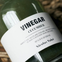 Vinegar with cucumber