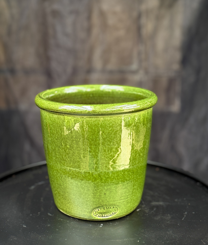Kruka Maia D:12,5cm grön i gruppen Inredning / Krukor & Vaser / Krukor hos Åsby Hem & Trädgård (164680)