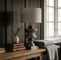 Lampfot Vermont antik silver