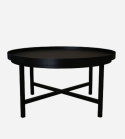 Soffbord Jaboulet svart NXT Ø90 cm