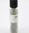 Salt wild garlic