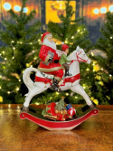 Gunghäst m tomte 34 cm