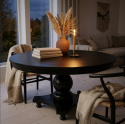 Matbord Bisque Black NXT 152x76 cm