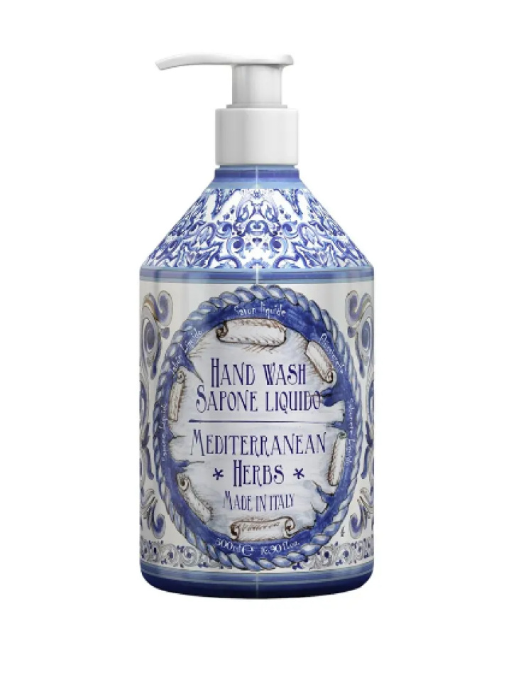 Maioliche Liquid Soap Mediterranean Herbs 500 ml i gruppen Inredning / Doft & Skönhet / Kroppsvård hos Åsby Hem & Trädgård (179718)