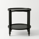 Bar trolley Jaboulet Batavia Black NXT 55x55x65