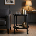 Bar trolley Jaboulet Batavia Black NXT 55x55x65