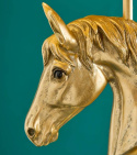 Lampa häst guld 68,5 cm
