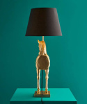 Lampa häst guld 68,5 cm