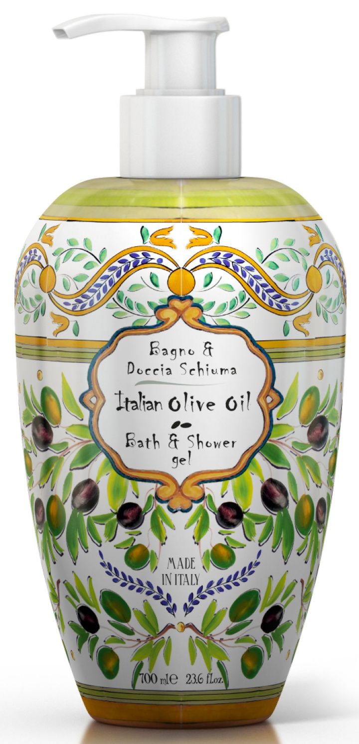 Bath & Shower Italian Olive 700 ml i gruppen Inredning / Doft & Skönhet / Kroppsvård hos Åsby Hem & Trädgård (189409)