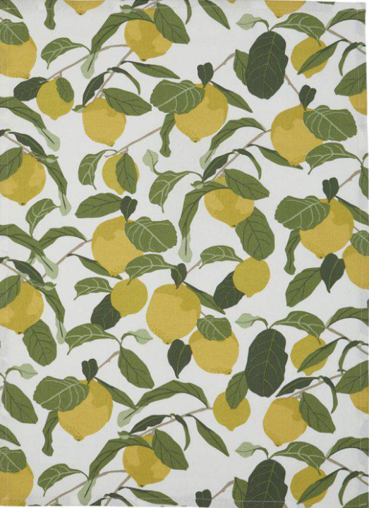 Kökshandduk Gul Limone i gruppen Möbler / Textil / Kökstextil hos Åsby Hem & Trädgård (189699)