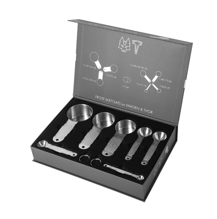 Måttsats silver V&T 7-del i gruppen Inredning / Kök / Köksredskap hos Åsby Hem & Trädgård (189906)