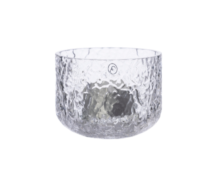 Ljuslykta mönstrat glas 8x6 cmErnst i gruppen Inredning / Ljusstakar & Ljuslyktor hos Åsby Hem & Trädgård (189997)