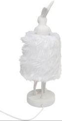 Lampa Kanin päls vit 50 cm