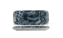 Plate Japonism Carp Black 28,5x2,5cm