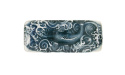 Plate Japonism Carp Black 28,5x2,5cm