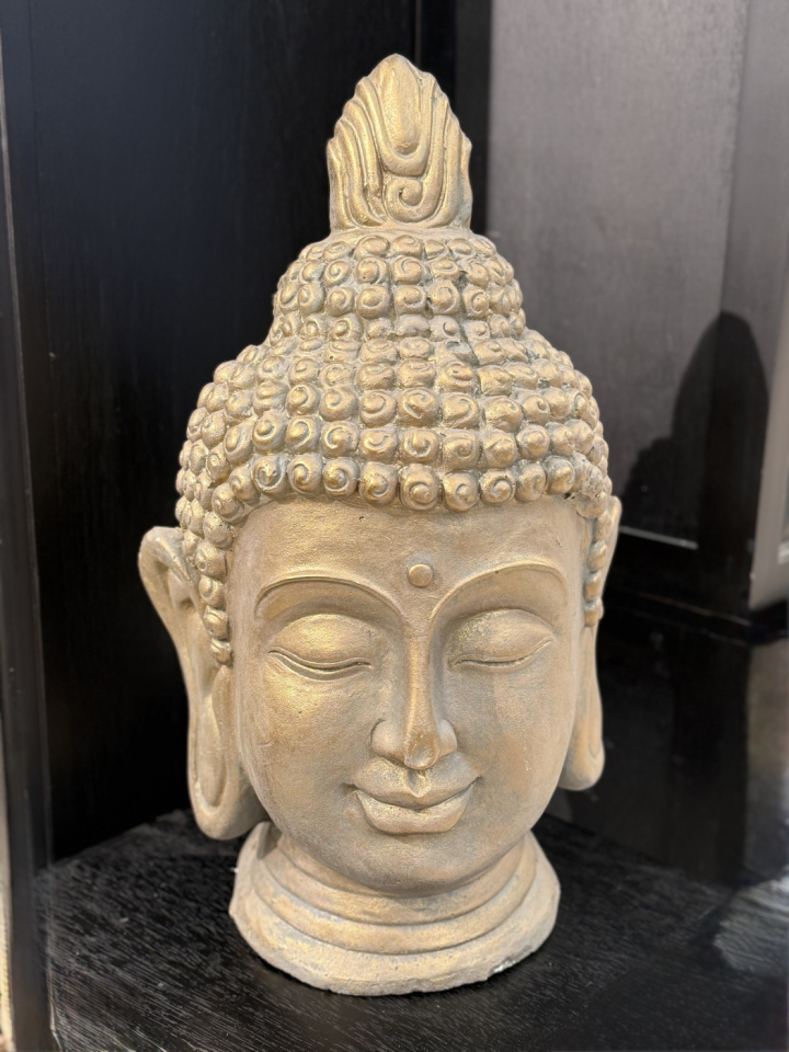 Buddhahuvud i gruppen Inredning / Figurer & Skulpturer hos Åsby Hem & Trädgård (190545)