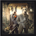 Tavla Bully´s Garage 80x80cm