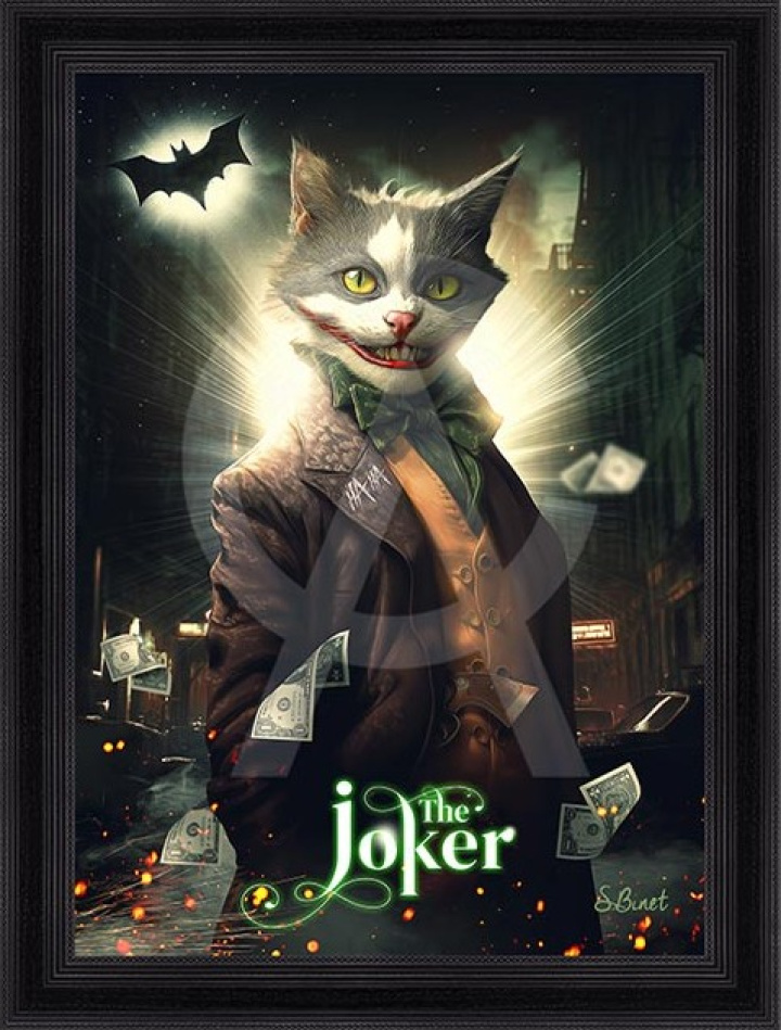 Tavla Chat-Joker50x70cm i gruppen Inredning / Tavlor hos Åsby Hem & Trädgård (190760)