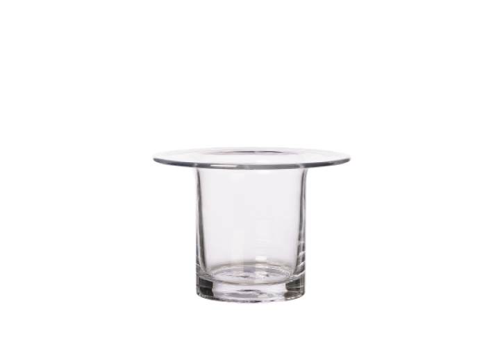 Glasvas 17,5x13cm i gruppen Inredning / Krukor & Vaser / Vaser hos Åsby Hem & Trädgård (192587)