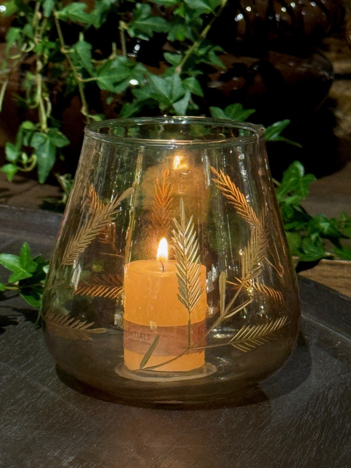 Ljuslykta mönstrad i gruppen Inredning / Ljusstakar & Ljuslyktor hos Åsby Hem & Trädgård (192692)