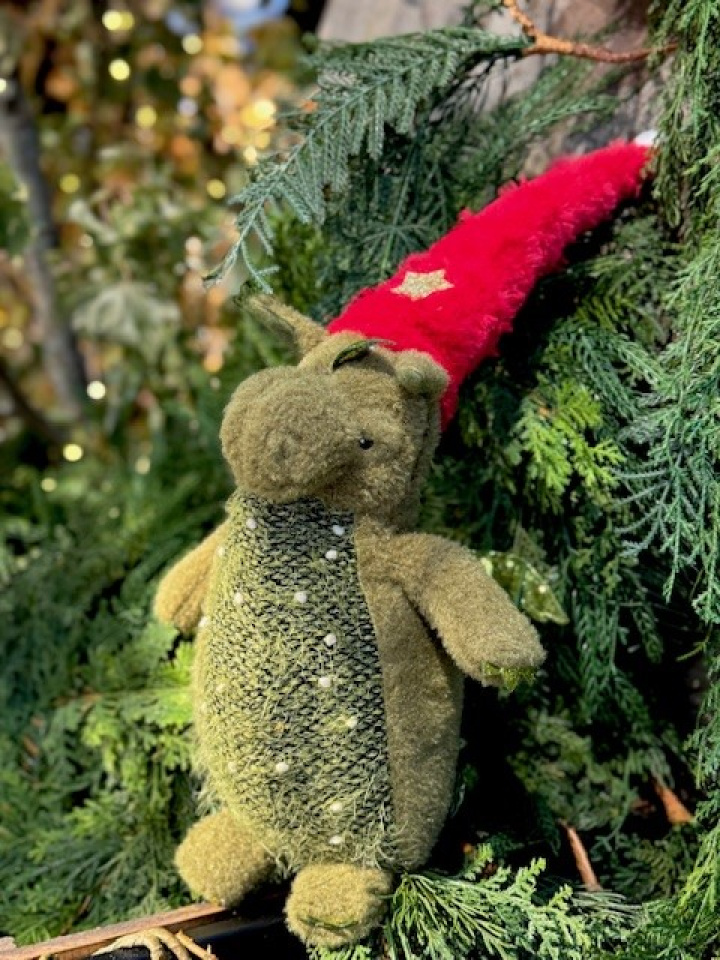 Drake grön stående 48 cm i gruppen Jul hos Åsby Hem & Trädgård (193132)