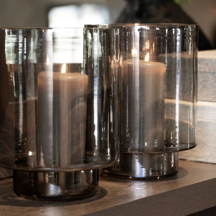 Ljuslykta Reef Smoke Grey 31x24 cm Artwood i gruppen Inredning / Ljusstakar & Ljuslyktor hos Åsby Hem & Trädgård (193268)