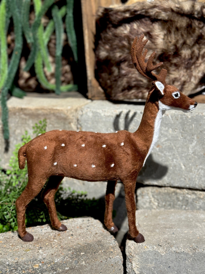 Hjort brun 37 cm i gruppen Jul hos Åsby Hem & Trädgård (193770)