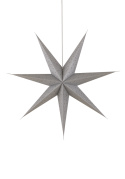 Adventsstjärna Twiggy glitter silver Ø75