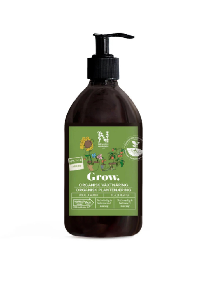 GROW växtnäring 500ml KRAV i gruppen Odla & Tillbehör / Tillbehör / Näring hos Åsby Hem & Trädgård (194386)