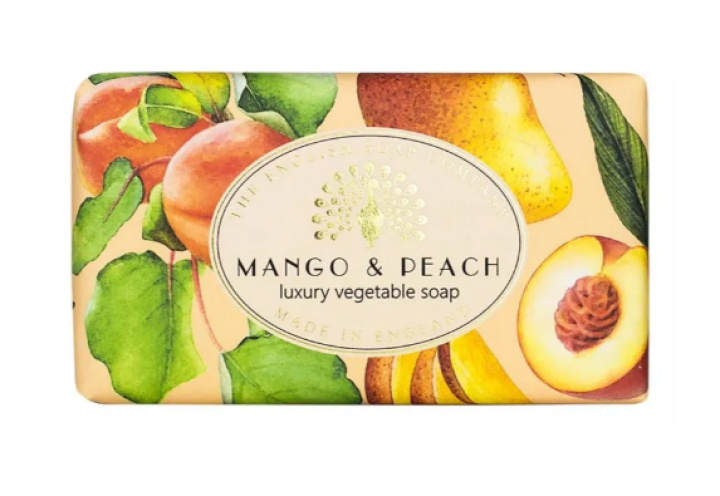 Tvål Heritage Mango&Peach 190g i gruppen Inredning / Doft & Skönhet / Kroppsvård hos Åsby Hem & Trädgård (194762)