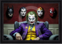 Tavla Joker The Mask 60x90cm