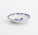 Sauce Dish Crab Blue/White 9x2cm