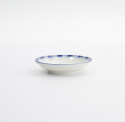 Sauce Dish Crab Blue/White 9x2cm