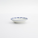 Sauce Dish Flounder Blue/White 9x2cm